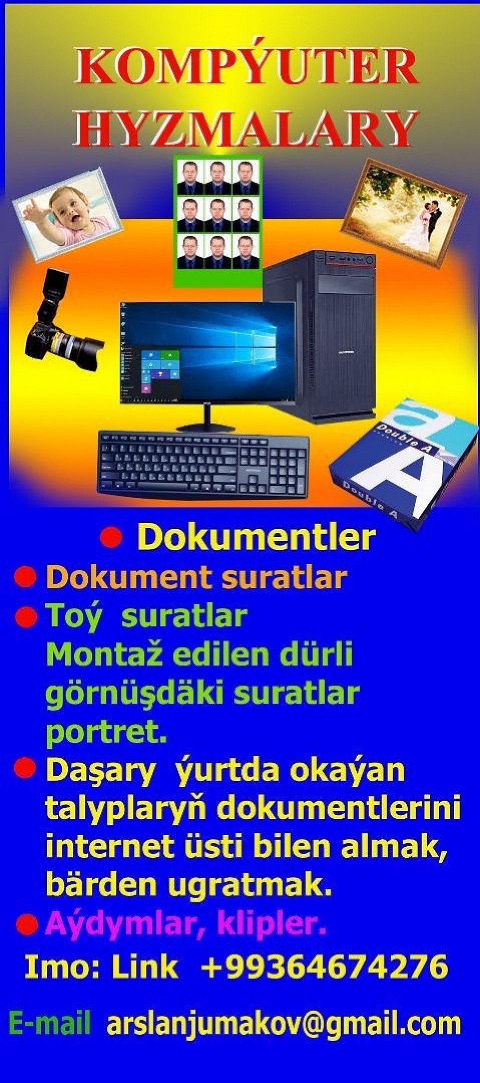 Internet hyzmatlary
